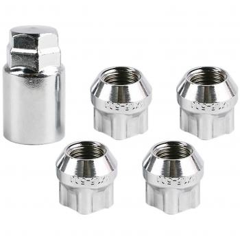 Set de 4 Cerraduras de Rueda M14x1.5 con Llaves