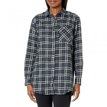 JACK WOLFSKIN Damen Flanellbluse MORGENLUFT SHIRT W Größe L