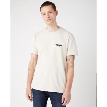 Wrangler Mannelijke Grafische Logo Shirt voor Regende Dagen