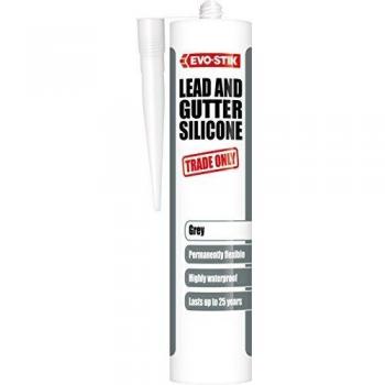 Grey Lead Mate Silicone Sealant Roofing Flashing LEAD AND GUTTER SEAL Waterproof