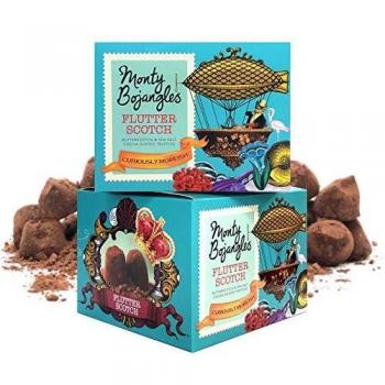 Monty Bojangles Flavorful Cocoa Dusted Truffles, Gift Set of 2 x 150g (Flutter Scotch)