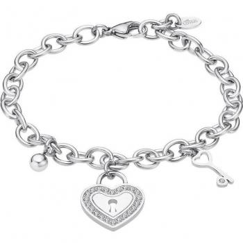 Acero Lotus Crystal 21cm Bliss Bracelet