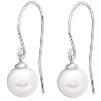 Boucles d'oreilles femme argent 925 perles nacrées