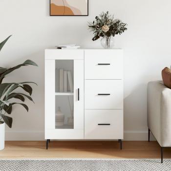 Aparador Estilo Contemporâneo 69,5x34x90 cm Branco