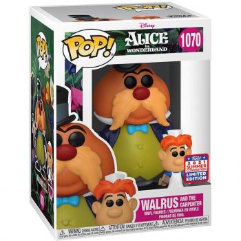 The Walrus et le Menuisier – Alice au Pays des Merveilles – Figurine Funko Pop – Édition spéciale SDCC 2021