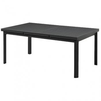 Table de jardin NAURU extensible en aluminium 180/240cm