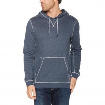 TOM TAILOR Denim Herren Kapuzenpullover Nos Hoody, Blau, Größe M