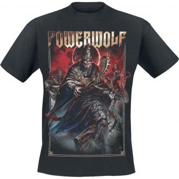 Vêtement short sleeve Powerwolf Blood Of The Saints – Noir – tailles S-3XL