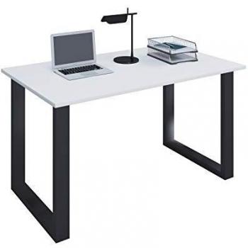 Bureau d’ordinateur « Lona » 80×50 cm, support à bride noire