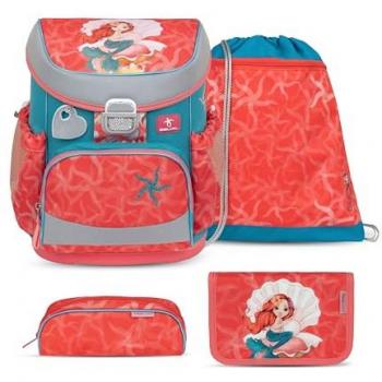 Belmil Rucksack Mini-Fit ergonomisches Schulranzen-Set 4-teilig Sea Queen