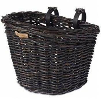 Basil Darcy L Black Bicycle Basket for Women