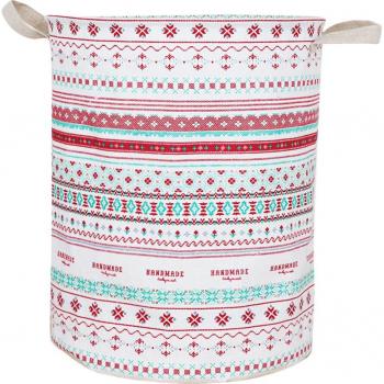 Panier à linge pliable avec poignée