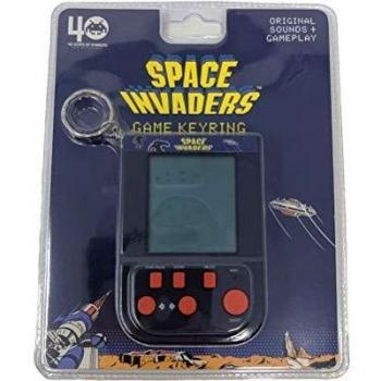 Space Invader 1566 Schlüsselhalter – Schwarz