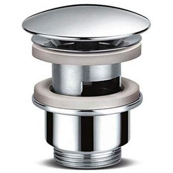 Tapa de Desagüe Lavabo Lux 1 ¼ Redonda Abierta Permanente
