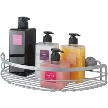 Estantería de Baño VIVA Gris Metalizado