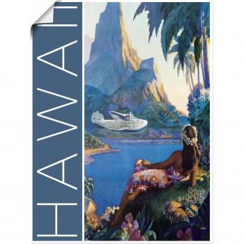 Artland „Hawaii Dream“ – Reiseplakat in Alufolien