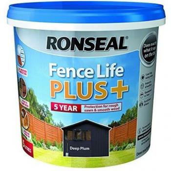 Ronseal Fence Shield Deep Plum 5L