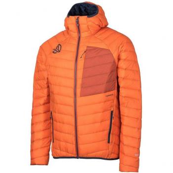 Chaqueta de Hombre Ternua Vilman con Capucha y Aislante de Plumas Naranja (XL)