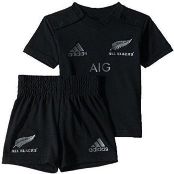 Size 3 Adidas Youth All-Black Mini Apparel Bundle – 0‑6 Months