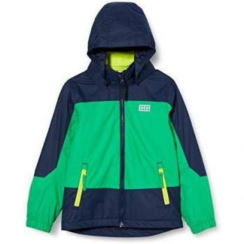 Lego Wear Jungen Lwjoshua Lego Tec Sommer 3 In 1 Funktionsjacke, Mehrfarbig (Dark Navy 590), (Herstellergröße: 122)