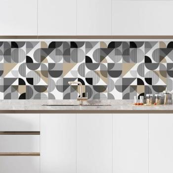 Mosaïque Matte – Décoration cuisine 65 × 65 cm