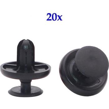 Clips 7mm 50 Unid. – Cubierta Anti‑Deslizante
