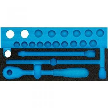 Alloggiamento in schiuma espansa morbida bicomponente 163-357L ∙ l x p: 342 mm x 172 mm