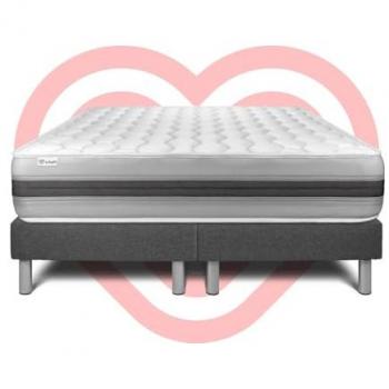 Ensembles matelas sommiers gris VITALSPRING RECOVER