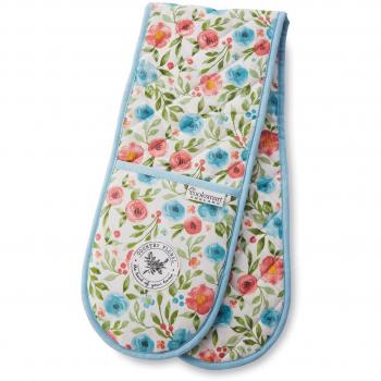 Cooksmart Country Floral Double Oven Mitts