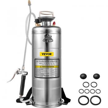 Durable 12‑Liter Household Cleaning Sprayer (Stainless)