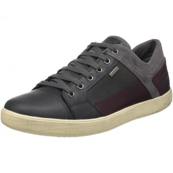 Geox U Taiki B Abx B, Scarpe da Ginnastica Basse Uomo, Grigio