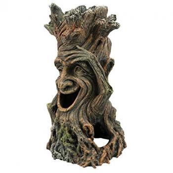 Décoration Aquarium Arbre Visage