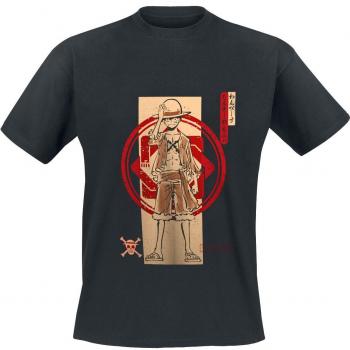 Monkey D. Luffy Black Anime Shirt