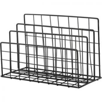 Vertical File Organizer Storage Rack