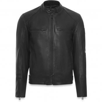 Belstaff Broughton Moto Giacca in Pelle Nero 3XL