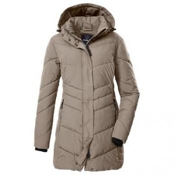 G.I.G.A. DX Steppmantel „GW 60 WMN QLTD PRK“ – Beige (Sand), sportlich, schmal geschnitten