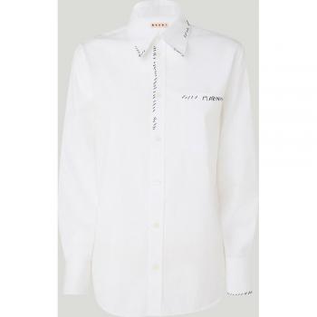 Marni Women's White Poplin Shirt