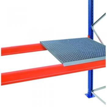 Gitterrost für Palettenregale, B 1350 x T 1100 mm, verzinkt
