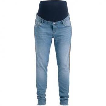 SUPERMOM Jeans Maternità Boyfriend Lavaggio Usato
