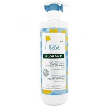 Klorane Bébé Ringelblume feuchtigkeitsspendende Körperlotion für Kinder und Neugeborene 500 ml