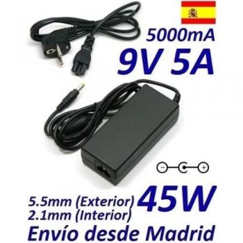 Cargador Portátil 9V 5A 45W – 5000 mAh