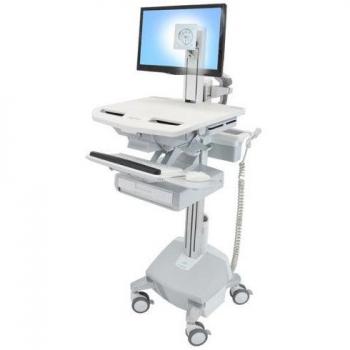 Soporte para Equipo Multimedia Ergotron StyleView Aluminio Gris Blanco