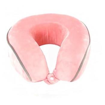 Almohada de Viaje Espuma Memoria para Cuello (Rosa)