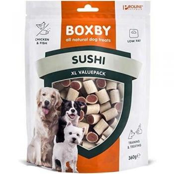 Boxby Sushi snacks de entrenamiento para perros
