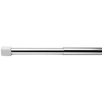 Duschvorhangstange Ø 19 mm, teleskopierbar 70-115 cm, poliert