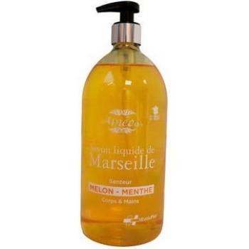 Savon liquide 1 L Améos Marseille – Mélange de melon et menthe