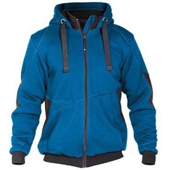 Azurblau/anthrazit Dassy® Pulse Sweatshirt-Jacke