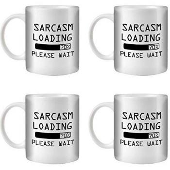 Paquete 4 Tazas “Loading” para Café/Té 350ml