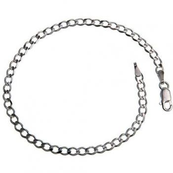 Silberkette Panzerarmband 3mm