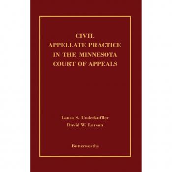 Vitalsource Technologies, Inc. Civil Appellate Practice In The Minnesota Court Of Appeals